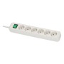 Brennenstuhl 1159520400 prolunghe e multiple 3 m 6 presa(e) AC Interno Bianco