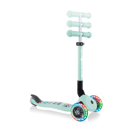 Globber JUNIOR FOLDABLE FANTASY LIGHTS Bambini Monopattino a tre ruote Blu (433-206)