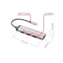 Verbatim Hub Multiporta USB-C Quattro porte USB 3.2 Gen 1 (49147)