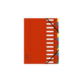 Exacompta 55125E cartella Multicolore, Rosso A4 (55125E)