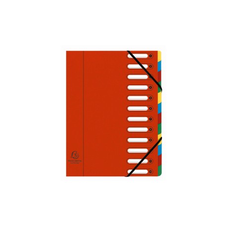 Exacompta 55125E cartella Multicolore, Rosso A4 (55125E)