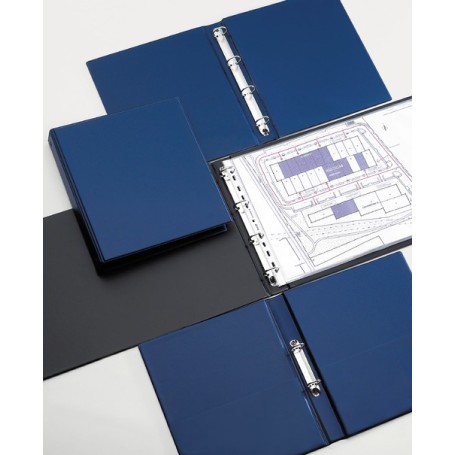 Favorit 100460473 raccoglitore ad anelli Nero (100460473)