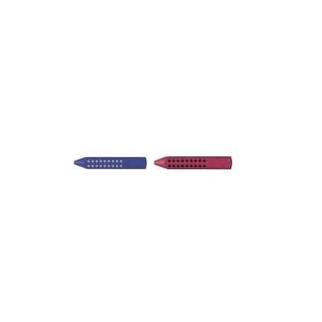 Faber-Castell 187101 gomma per cancellare Blu, Grigio, Rosso 10 pz (187101)