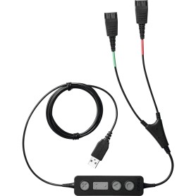 Jabra Link 265 cavo audio USB2.0 2x QD Nero (265-09)