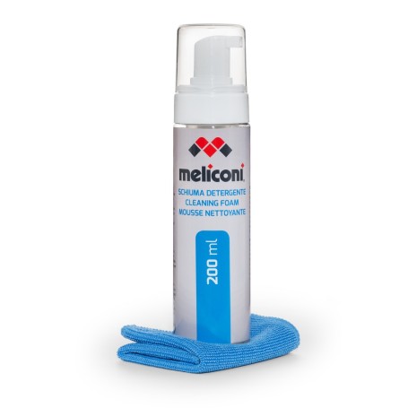 Meliconi C200 FOAM LCD/TFT/Plasma Spruzzo e panno asciutto per la pulizia dell'apparecchiatura 200 ml (621013BA)