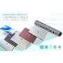 i-tec Metal Cooling Pad for notebooks (up-to 15.6”) with USB-C Docking Station (Power Delivery 100 W) (C31METALDOCKPADPD)