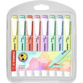 STABILO swing cool Pastel evidenziatore 8 pz Punta smussata Colori assortiti (275/8-08-1)