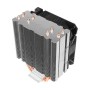 Antec A400i Circuiti integrati Raffreddatore d'aria 12 cm Nero, Rame, Argento 1 pz (0-761345-10913-0)