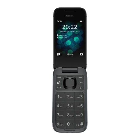 Nokia 2660 Flip 7,11 cm (2.8") 123 g Nero Telefono di livello base (1GF011OPA1A01)