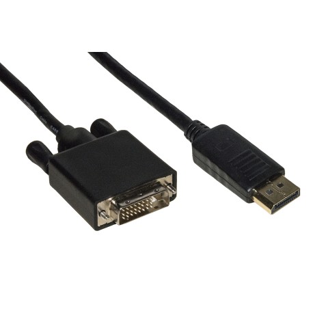 CAVO DISPLAYPORT-DVI-D(24+1)M-M 2MT (LKCDPDVI20)
