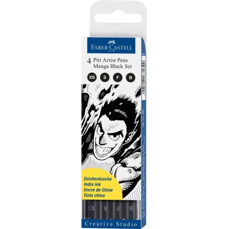 Faber-Castell 167132 penna tecnica Nero 4 pz (167132)