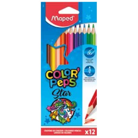 Maped 183212 pastello colorato 12 pz (183212)