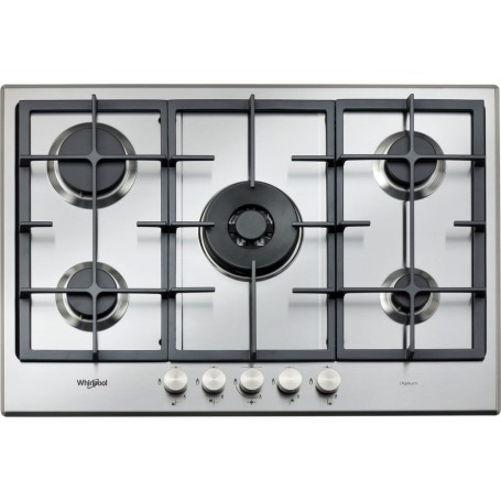 Whirlpool GMR 7522/IXL Stainless steel Da incasso 73 cm Gas 5 Fornello(i) (GMR7522/IXL)