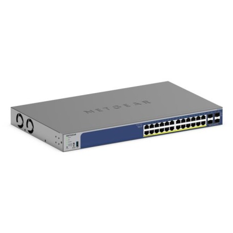 24P GE POE+ SMART SWTH W/10G (GS728TXP-300EUS)