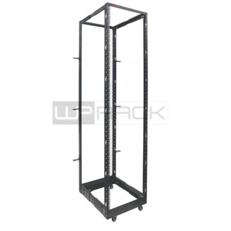 RACK OPEN FRAME 45U NERO (WPN-ROS-456X-B)