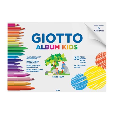 Giotto 580200 carta da disegno Foglio d'arte 30 fogli (580200)