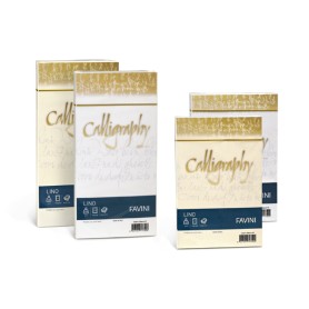 Favini Calligraphy Linen carta inkjet A4 (210x297 mm) 50 fogli Avorio (A69Q514)