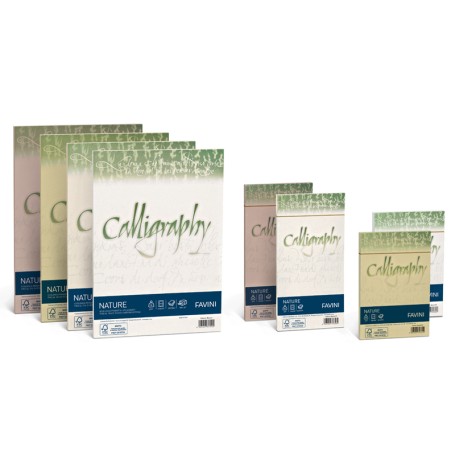 Favini Nature Calligraphy carta inkjet A4 (210x297 mm) 50 fogli Beige (A69Q534)