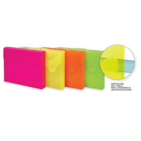 Favorit Valigette Polipropilene (PP) Fucsia, Verde, Arancione, Giallo (400111894)