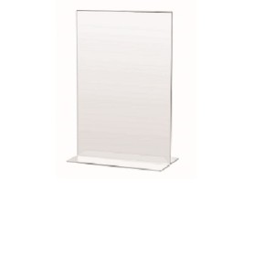 Lebez 7087 supporti per menù Supporto da tavolo Trasparente Acrilico (7087)