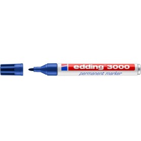 Edding 3000 marcatore permanente Tipo di punta Blu (E3000-003)