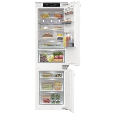 Gorenje NRKI517C62WF Combinazione frigorifero-congelatore da incasso, 177,2 x 54 x 54,5 cm, tecnologia porta fissa