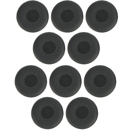 Jabra 14101-46 cuscinetto per auricolari Pelle Nero 10 pz (14101-46)