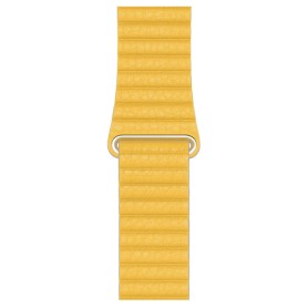 Apple MXAE2ZM/A accessorio per smartwatch Band Giallo Pelle