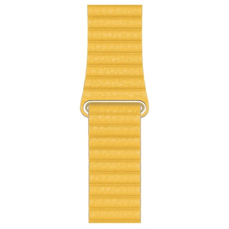 Apple MXAE2ZM/A accessorio per smartwatch Band Giallo Pelle
