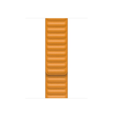 Apple 40mm California Poppy Leather Link - S/M Band Arancione Pelle (MY9D2ZM/A)