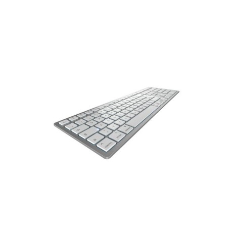 CHERRY KW 9100 SLIM FOR MAC tastiera Universale USB + Bluetooth QWERTY Inglese Argento (JK-9110US-1)