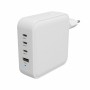 HYPER HJ1002WHWWGL Caricabatterie per dispositivi mobili Computer portatile, Smartphone, Tablet Bianco AC Ricarica rapida Intern