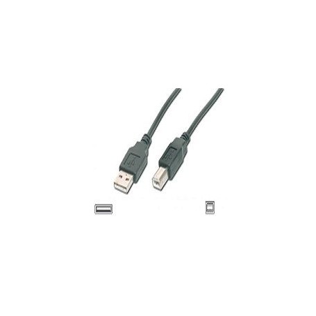IGLOO USB 2.0, USB A M - USB B M, NERO, 5M (MB-74)