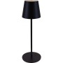 LAMPADA DA TAVOLO SENZA FILI RICARICABILE BLACK (120451 BK)