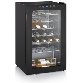 SEVERIN WKS 8908 Frigorifero per vino in vetro, nero