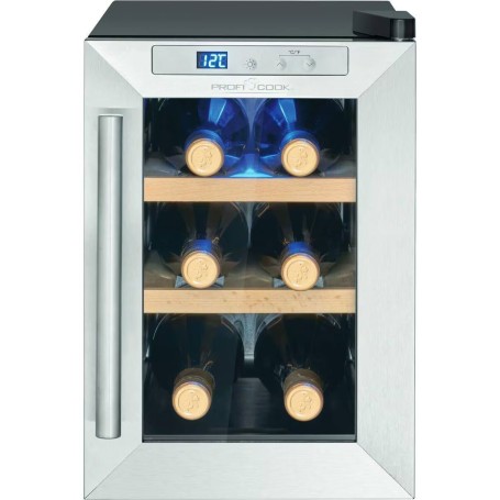 Proficook PCWK1231 Cantina vino - cm. 25 h. 40 - 6 bottiglie - inox