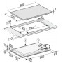 Miele KM 7575 FL (78 cm, PowerFlex, piano cottura a induzione, a filo) (KM7575FL)