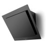 Cappa aspirante Novy Vision Headroom 7856 , ricircolo, nera con vetro nero, 75 cm