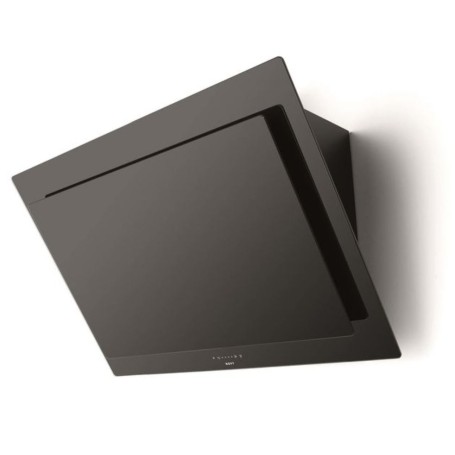 Cappa aspirante Novy Vision Headroom 7836 , ricircolo, nera con vetro nero, 90 cm