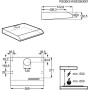 AEG DUB2610W Incassato Bianco 240 m³/h D (942150697)