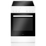 Amica SHC 903 031 W EEK: Cucina a libera installazione, 50 cm di larghezza, 65 L, piano cottura in vetroceramica