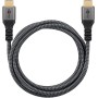 Plus High-Speed-HDMI-Kabel mit Ethernet, 4K @ 60Hz (grau, 5 Meter) (64996)