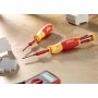 Schraubendreher mit Bit Magazin LiftUp electric (rot/gelb, 7-teilig) (41234)