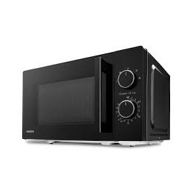 Medion MD 12021 2 in 1 Mikrowelle mit Grill 20L 800W/100W 5 Leistungsstufen, Timer (MD12021)