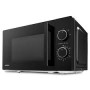 Medion MD 12021 2 in 1 Mikrowelle mit Grill 20L 800W/100W 5 Leistungsstufen, Timer (MD12021)
