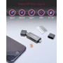 ICY BOX IB-CR200-C lettore di schede USB 2.0 Antracite (60068)