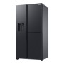 Samsung RH68DG853DB1 frigorifero side-by-side Libera installazione 627 L D Nero, Acciaio inox (RH68DG853DB1EG)