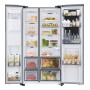 Samsung RH68DG853DB1 frigorifero side-by-side Libera installazione 627 L D Nero, Acciaio inox (RH68DG853DB1EG)