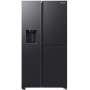 Samsung RH68DG853DB1 frigorifero side-by-side Libera installazione 627 L D Nero, Acciaio inox (RH68DG853DB1EG)