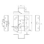 Multibrackets 0735 supporto per proiettore Soffitto Bianco (MB0735)